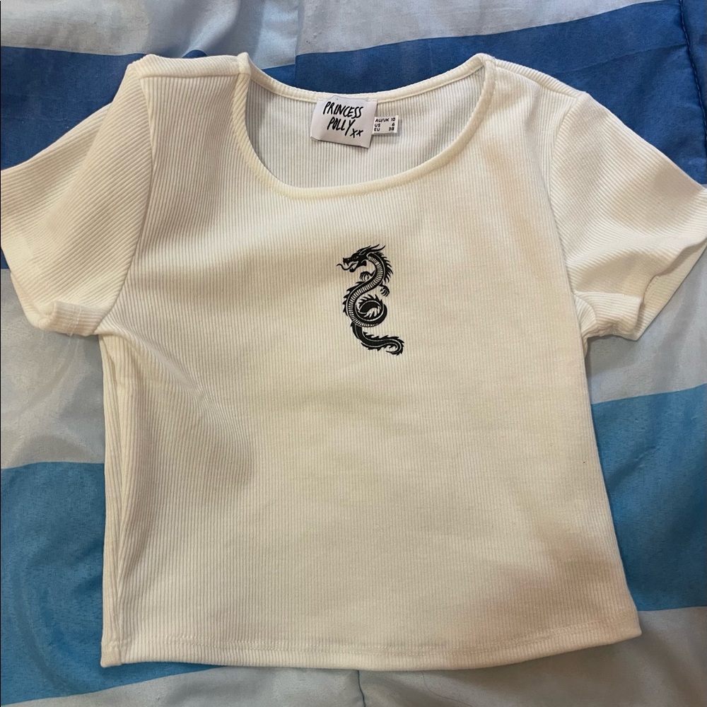 princess polly dragon crop top